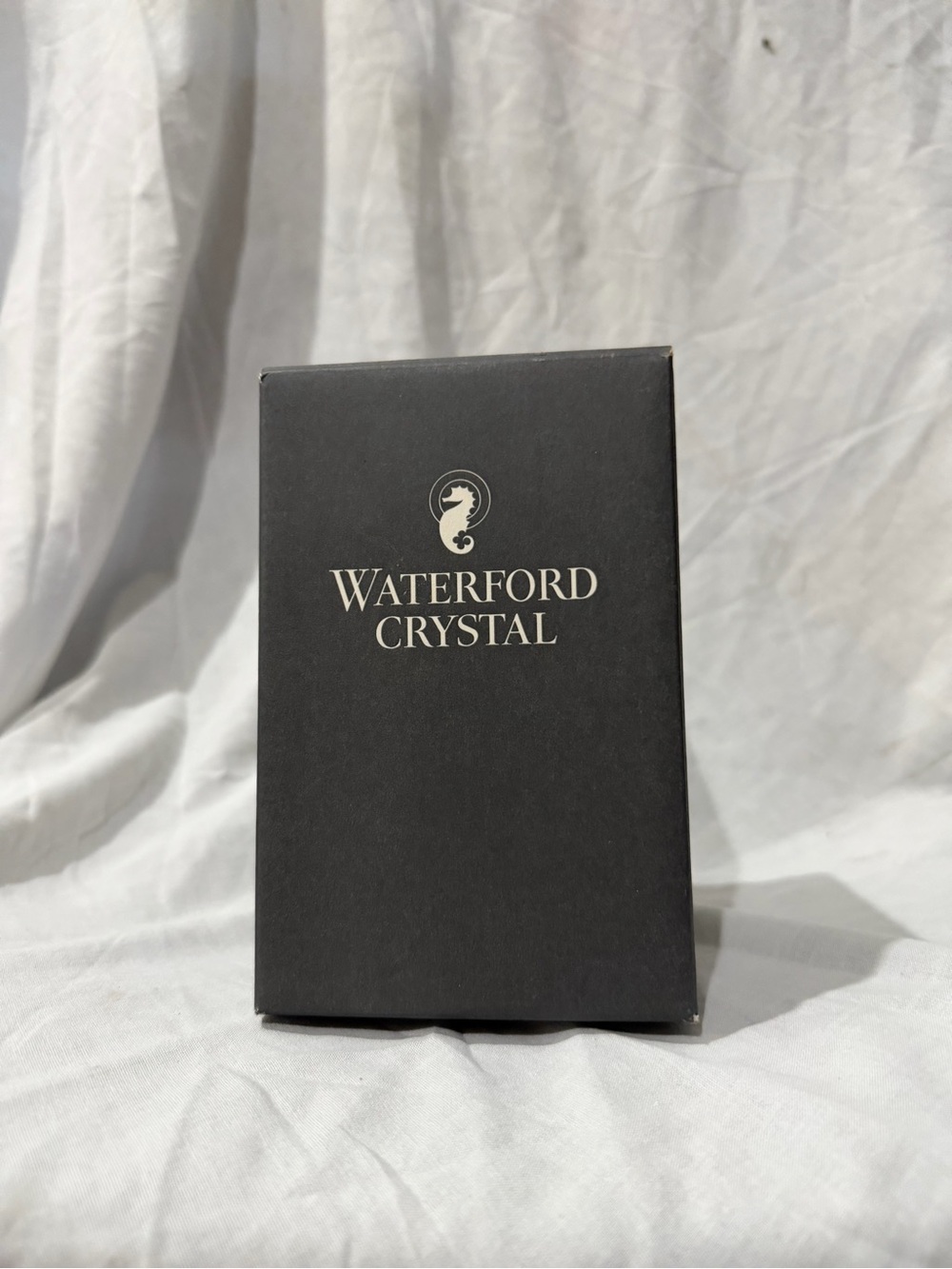 Waterford Crystal Black Box with Silver Logo